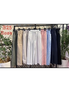 Spodnie damskie wloskie, size uni, paczka 6szt, mix kolor