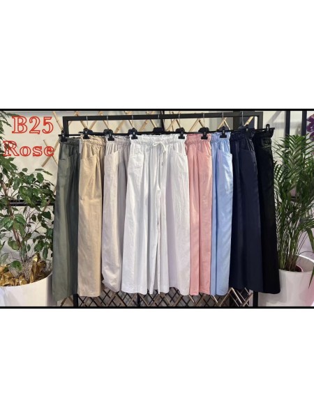 Spodnie damskie wloskie, size uni, paczka 6szt, mix kolor