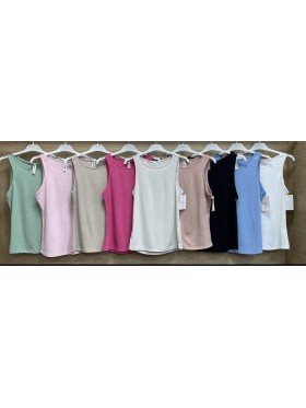Bluzki damskie wloskie, size uni, paczka 6szt, mix kolor
