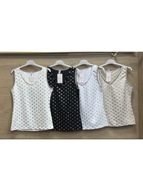 Bluzki damskie wloskie, size uni, paczka 6szt, mix kolor