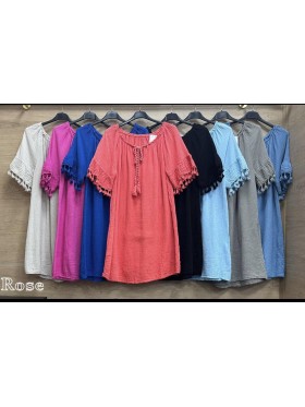 Sukienki damskie wloskie, size uni, paczka 6szt, mix kolor