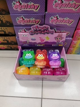 ZABAWKI SLIMY. 12 SZT / PACZKA, KOLOR JAK NA ZDZIĘCIU