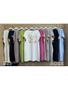 Sukienki damskie wloskie, size uni, paczka 6szt, mix kolor