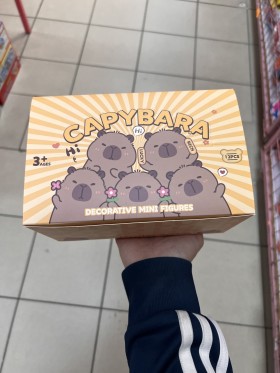 ZABAWKI CAPYBARA. 12 SZT / PACZKA, KOLOR JAK NA ZDZIĘCIU