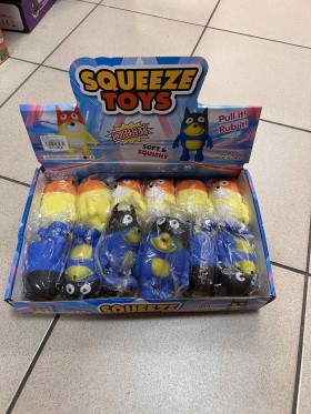 ZABAWKI SQUISHY . 12 SZT / PACZKA, KOLOR JAK NA ZDZIĘCIU
