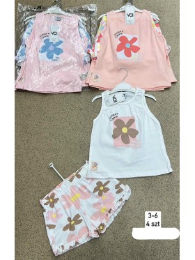 Komplety  DZIECIĘCE , size 3-6 lat,paczka 4szt, 1 kolor
