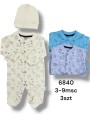 Kombinezon DZIECIĘCE , size 3-9m,paczka 3szt, 1 kolor