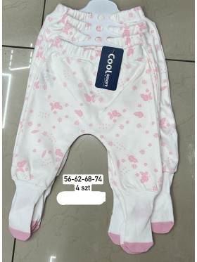 Spodnie DZIECIĘCE , size 56-74,paczka 4szt, 1 kolor