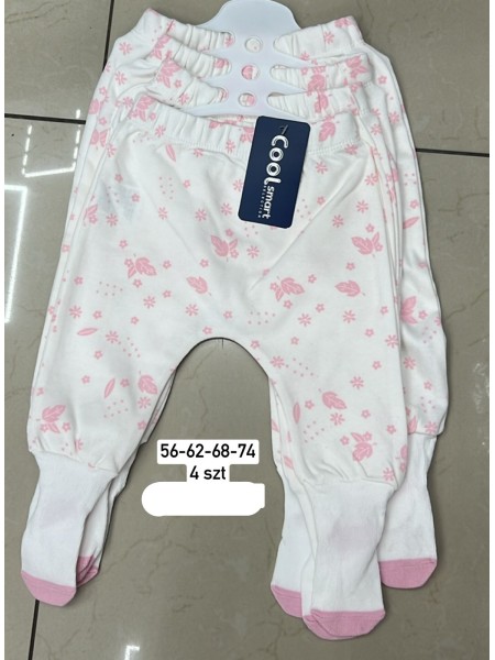 Spodnie DZIECIĘCE , size 56-74,paczka 4szt, 1 kolor