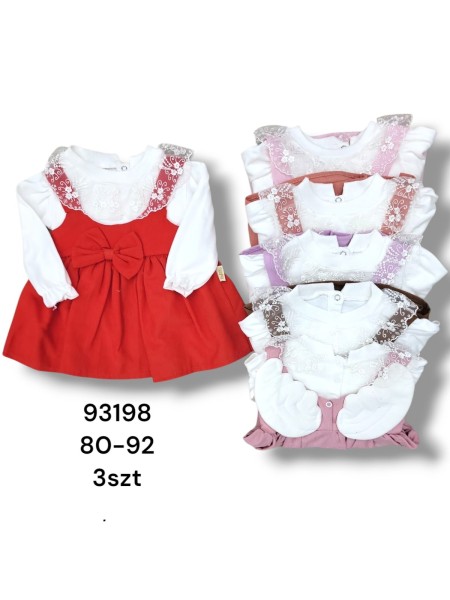 Sukienka DZIECIĘCE , size 80-92,paczka 3szt, 1 kolor