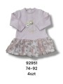 Sukienka DZIECIĘCE , size 74-92,paczka 4szt, 1 kolor