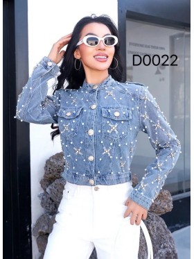 Kurtki Jeansowe damskie , size xs-xl, paczka 10szt,