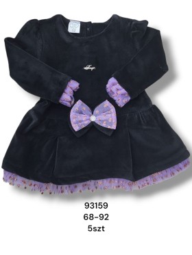 Sukienka DZIECIĘCE , size 68-92,paczka 5szt, 1 kolor