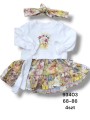 Sukienka DZIECIĘCE , size 68-86,paczka 4szt, 1 kolor