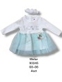 Sukienka DZIECIĘCE , size 68-86,paczka 4szt, 1 kolor