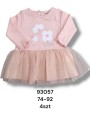 Sukienka DZIECIĘCE , size 74-92,paczka 4szt, 1 kolor