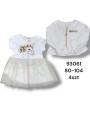 Sukienka DZIECIĘCE , size 80-104,paczka 4szt, 1 kolor