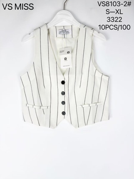 Kamizelki damskie , size s-xl, paczka 10szt,