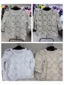 Bluzki damskie wloskie, size uni, paczka 6szt, mix kolor