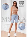 Spodenki jeansowe damskie Msara, size xs-xl, paczka 12szt,