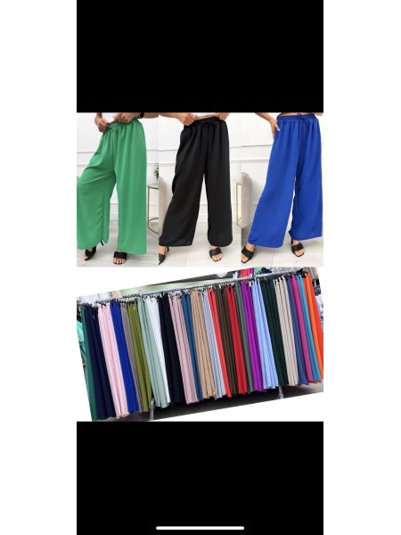 Spodnie damskie wloskie, size uni, paczka 6szt, mix kolor