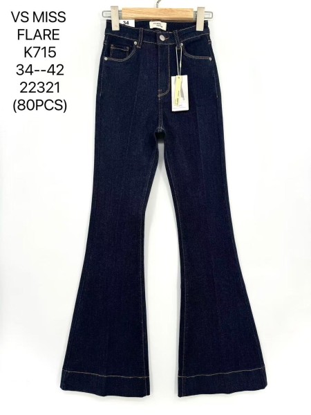Jeansy damskie , size 34-42, paczka 10szt,