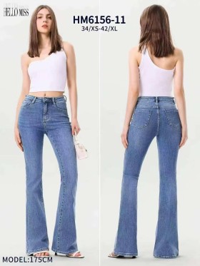 Jeansy damskie , size 34-42, paczka 10szt,