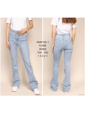 Jeansy damskie , size 34-42, paczka 10szt,