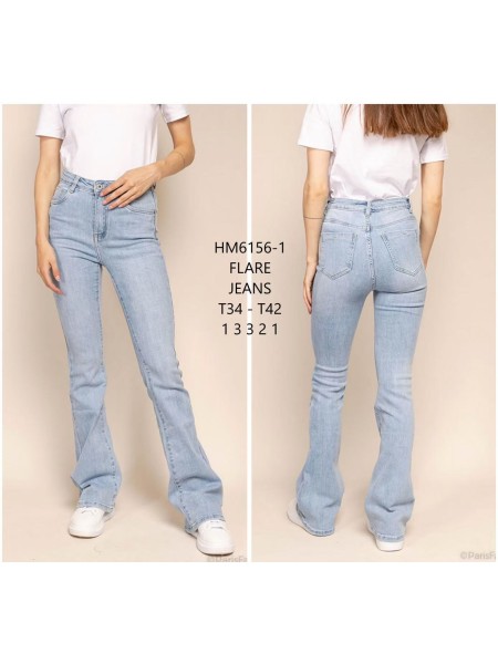 Jeansy damskie , size 34-42, paczka 10szt,
