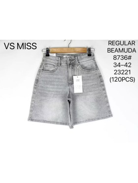 Spodenki jeansowe damskie , size 34-42, paczka 10szt,