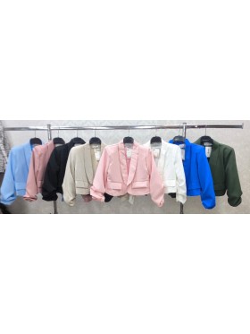 Marynarki  damskie wloskie, size uni, paczka 6szt, mix kolor