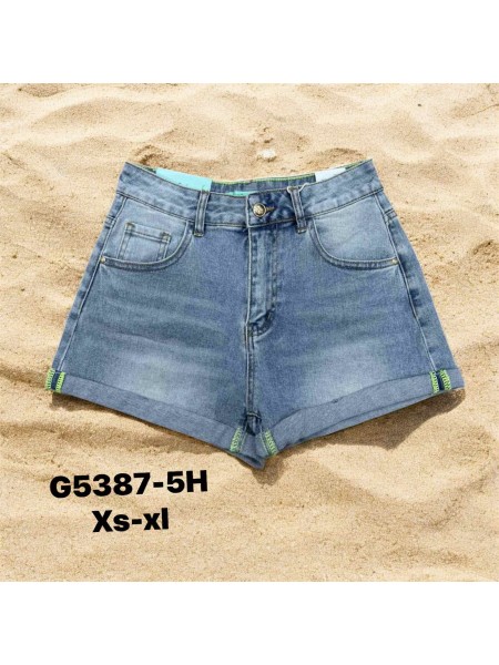 Spodenki jeansowe damskie M'sara , size xs-xl, paczka 10szt,