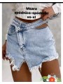 Spodenki jeansowe damskie M'sara , size xs-xl, paczka 10szt,