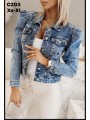 Kurtki Jeansowe damskie , size xs-xl, paczka 10szt,