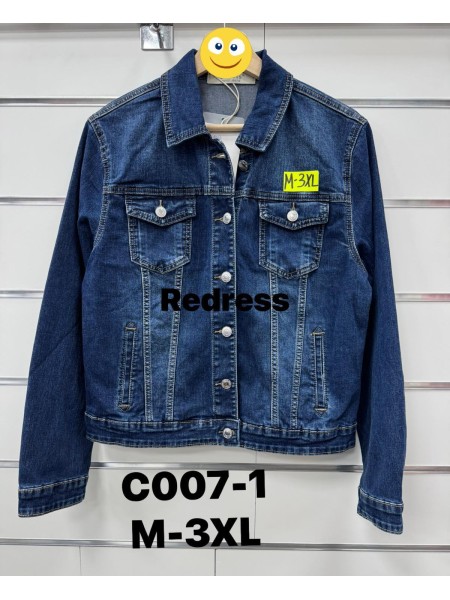Kurtki Jeansowe damskie , size M-3xl, paczka 10szt,