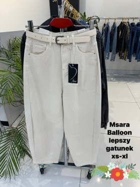 Jeansy damskie M'sara, size xs-xl, paczka 10szt,
