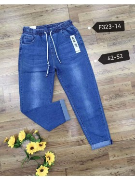 Jeansy damskie , size 42-52, paczka 12szt,