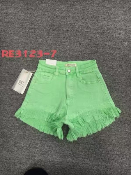 Spodenki jeansowe damskie  , size xs-xl, paczka 10szt,
