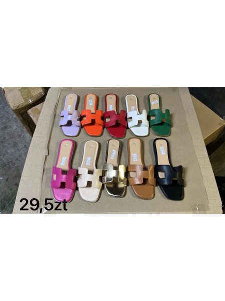 Buty Klapki Damskie (36-41,12par)