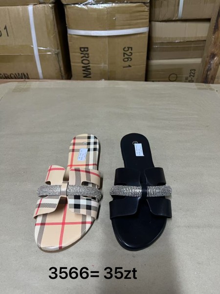 Buty Klapki Damskie (36-41,12par)