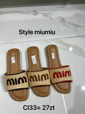 Buty Klapki Damskie (36-41,12par)