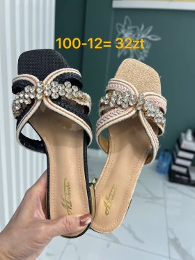 Buty Klapki Damskie (36-41,12par)