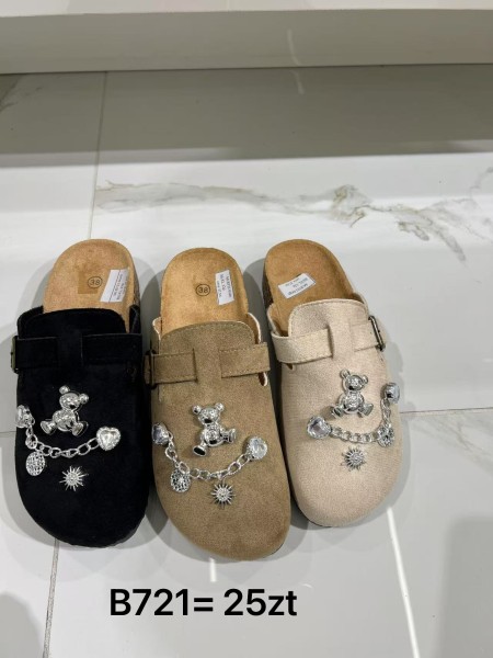 Buty Klapki Damskie (36-41,12par)