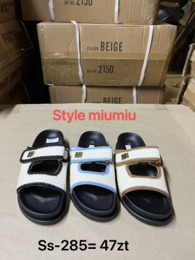 Buty Klapki Damskie (36-41,12par)