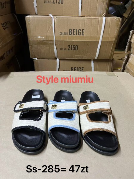Buty Klapki Damskie (36-41,12par)