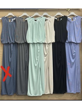 Sukienki damskie wloskie, size uni, paczka 6szt, mix kolor