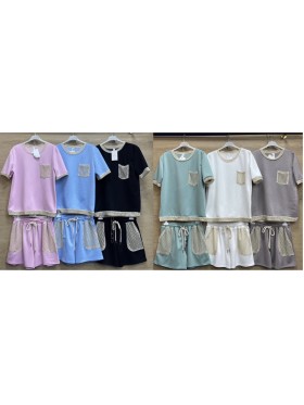 Komplety damskie wloskie, size uni, paczka 6szt, mix kolor