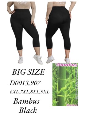 Legginsy damskie , size 6-9xl, paczka 12szt, 1 kolor