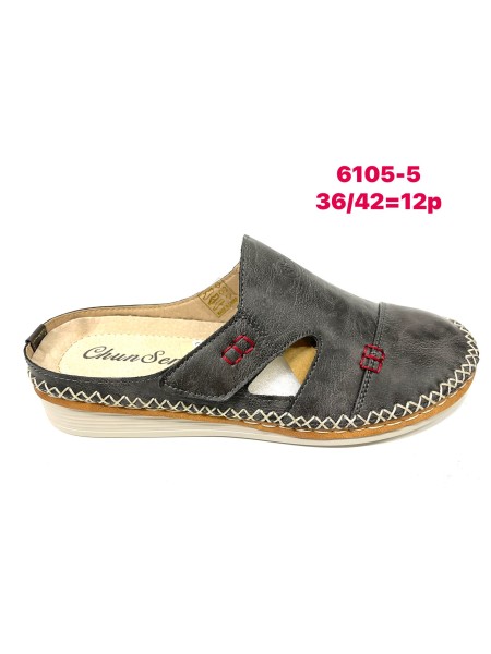 Buty Klapki Damskie (36-42,12par)