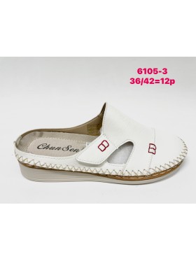 Buty Klapki Damskie (36-42,12par)